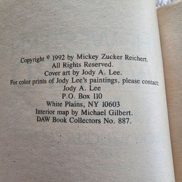 The Western Wizard By Mickey Reichert DAW Fantasy Paperback 1992 First Printing - Picture 5 of 16